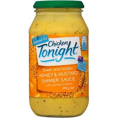 Chicken Tonight Simmer Sauce Honey Mustard Lite