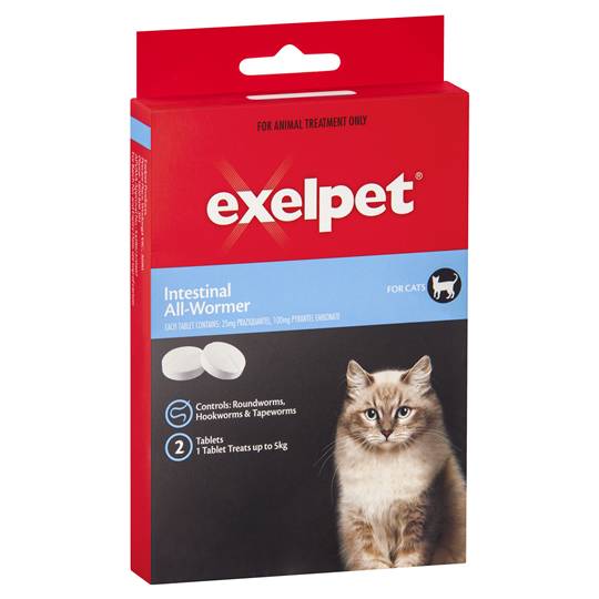 Exelpet Treatment Intestinal Allwormer Cat