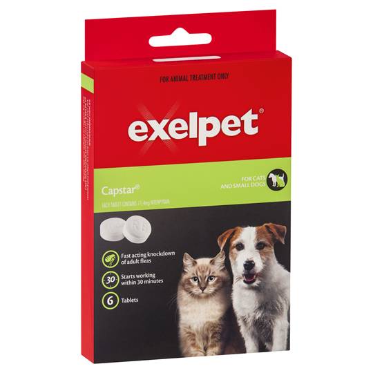 Exelpet Treatment Capstar Cat/small Dog