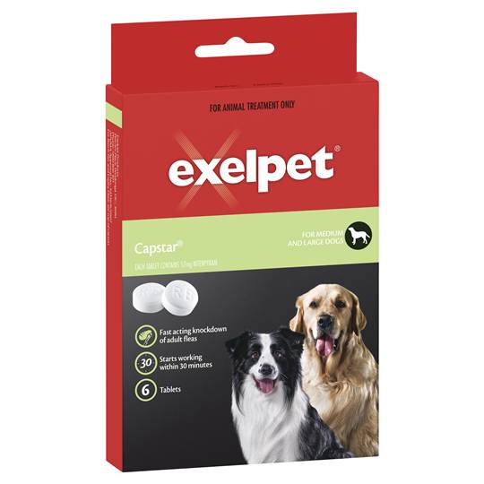 Exelpet Treatment Capstar Medium/large Dog