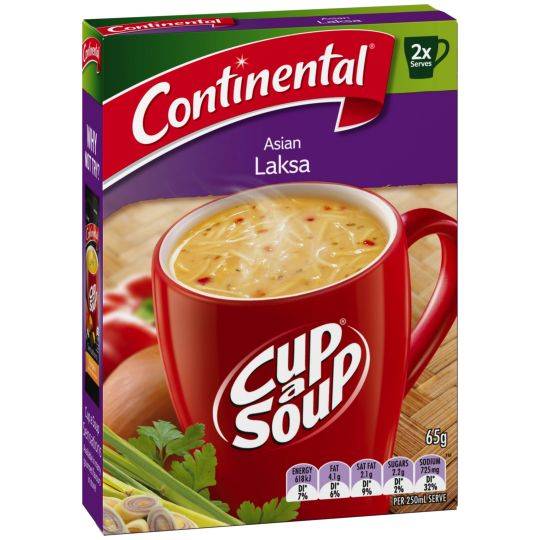 Continental Cup A Soup Asian Laksa