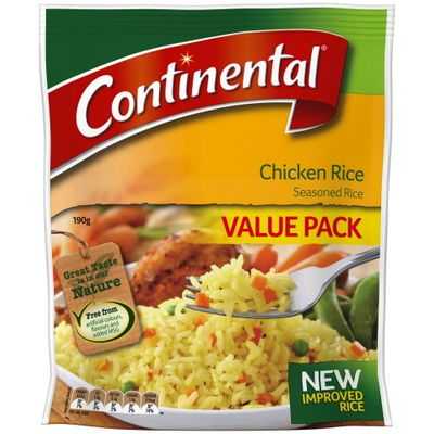 Continental Value Pack Flavoured Rice Chicken