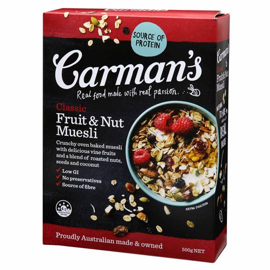 Carman's Classic Fruit & Nut Muesli