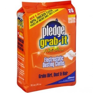 Pledge Grab It Kitchen Cleaner Wipes Citrus Refill