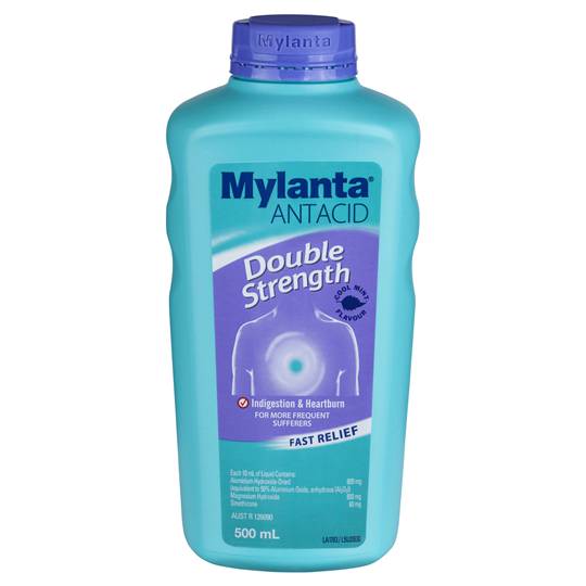 Mylanta Antacids Double Strength Liquid