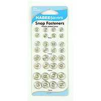 Habee Savers Sewing Accessories Snap Fastners Nickle