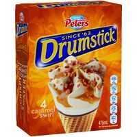 Peters Drumstick Ice Cream Caramel