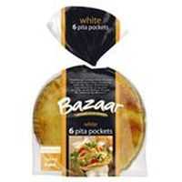 Bazaar Pita Bread Pocket White