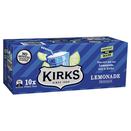 Kirks Lemonade Can