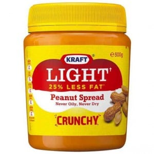 Kraft Crunchy Light Peanut Butter