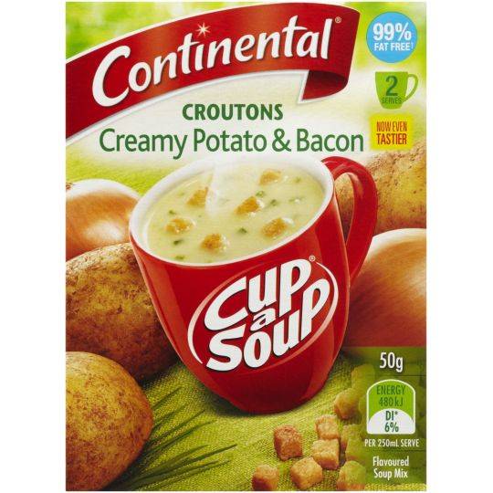 Continental Cup A Soup Croutons Potato & Bacon