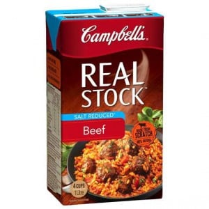 Campbells Real Beef Liquid Stock Salt Reduced