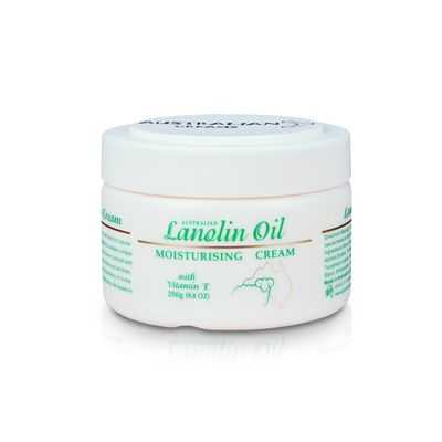 Australian Lanolin Oil Body Moisturiser Vitamin E Cream
