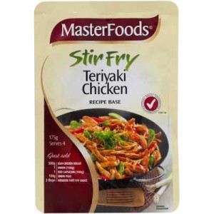 Masterfoods Stir Fry Sauce Teriyaki Chicken