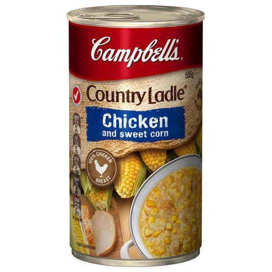 Campbell's Country Ladle Canned Soup Chicken & Sweet Corn