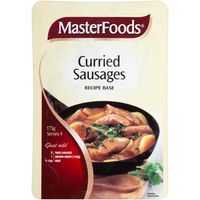 Masterfoods Recipe Base Curried Sausages