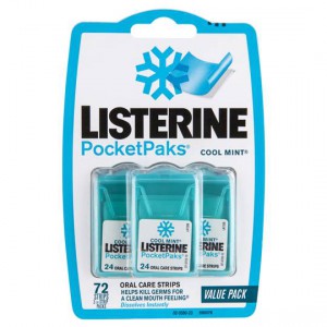 Listerine Pocket Paks Breath Freshners