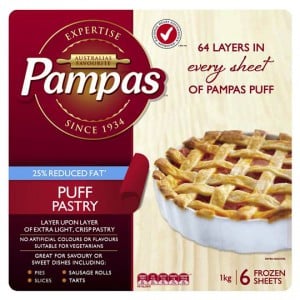 Pampas Puff Pastry Reduced Fat
