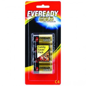 Eveready Gold Type C Batteries