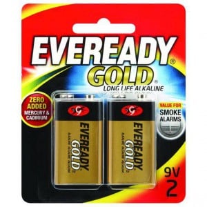 Eveready Gold 9v Batteries