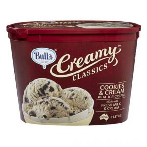 Bulla Creamy Classics Ice Cream Cookies & Cream