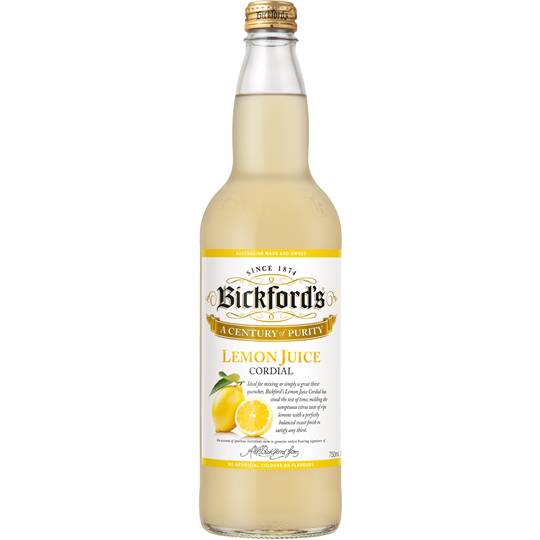 Bickfords Lemon Cordial