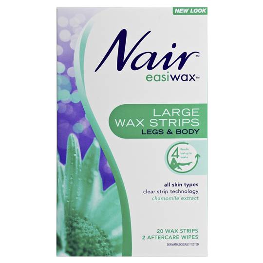 Nair Hair Removal Wax Easiwax Large Strips