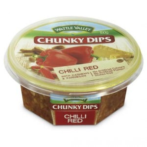 Wattle Valley Chunky Dip Red Chilli Cashew & Parmesan