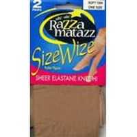 Razzamatazz Sizewise Knee Hi Elastane Soft Tan