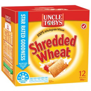 Uncle Tobys Shredded Wheat