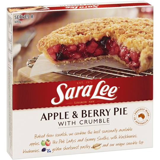 Sara Lee Crumble Apple & Berry