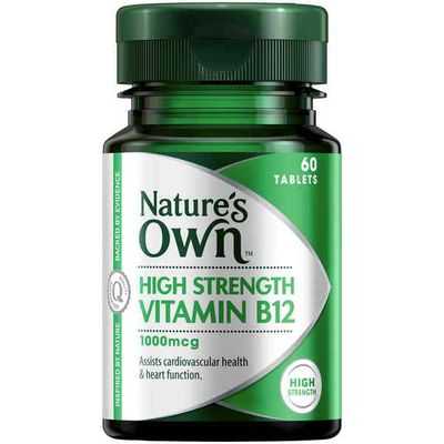 Nature's Own High Strength B12 1000mcg Tablets