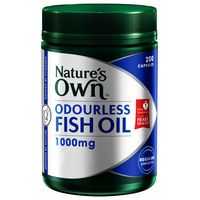 Nature's Own Odourless Fish Oil 1000mg Capsules