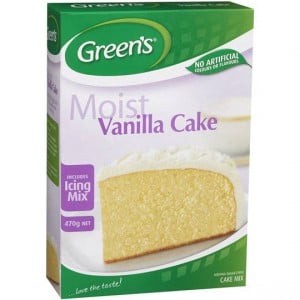 Greens Cake Mix Traditional Vanilla