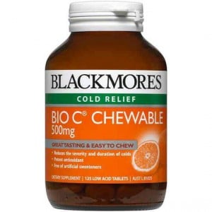 Blackmores Cold Relief Bio C Chewable 500mg
