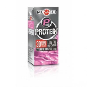 Musashi P30 Protein Strawberry Low Fat
