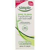 Simple Face Cream Hydrating Light Moisturiser