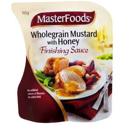 Masterfoods Finishing Sauce Wholegrain Mustard With Honey