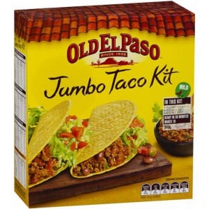 Old El Paso Dinner Kit Jumbo Taco