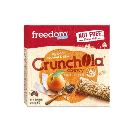 Freedom Foods Bars Nut Free Chewy Apricot