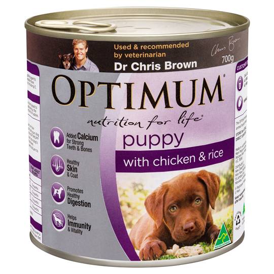 Optimum Puppy Food With Chicken & Rice