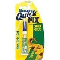 Quick Fix Adhesive Supa Glue Non Drip Gel