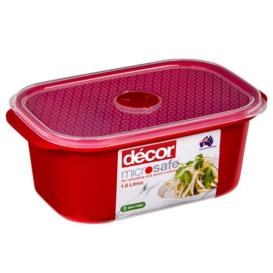 Decor Microsafe Container Oblong