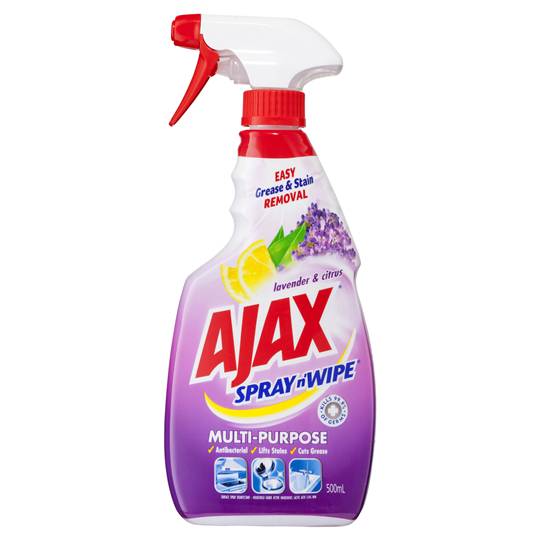 Ajax Spray N Wipe Multipurpose Lavender & Citrus Trigger