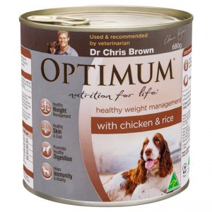 Optimum Adult Dog Food Healthy Weight Chicken & Rice
