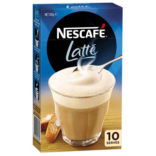 Nescafe Cafe Menu Latte