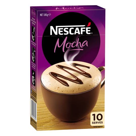 Nescafe Cafe Menu Mocha