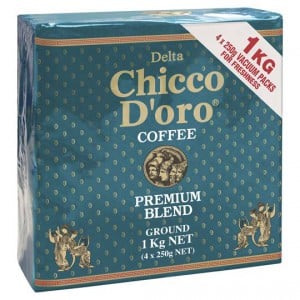 Delta Chicco Doro Premium Blend Ground Coffee