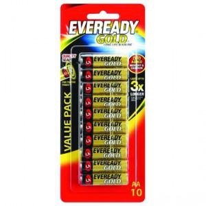 Eveready Gold Aa Batteries