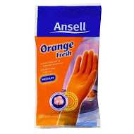 Ansell Gloves Orange Fresh Medium